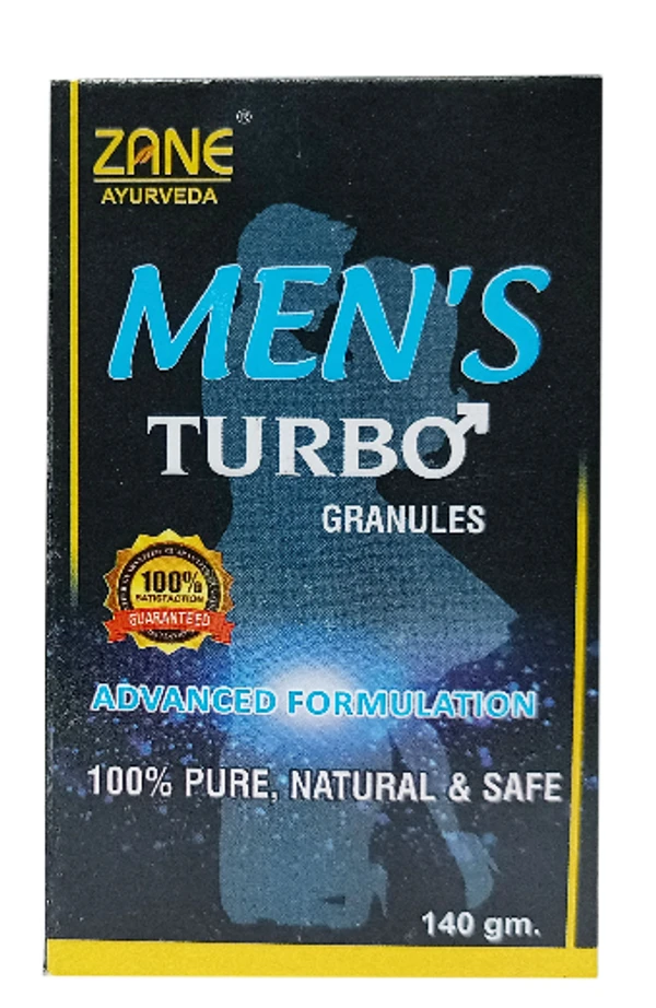 ZANE AYURVEDA MENS TURBO GRANUELS (1*140 GRAM)